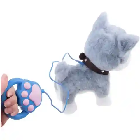 INTERAKTYWNY PIESEK HUSKY MASKOTKA CHODZI NA SMYCZY SZCZEKA ZABAWKA PREZENT EAN (GTIN): Nie znaleziono